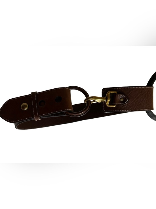 Vintage Lauren Ralph Lauren Equestrian Hoof Pick Belt - Italian Leather main image 4
